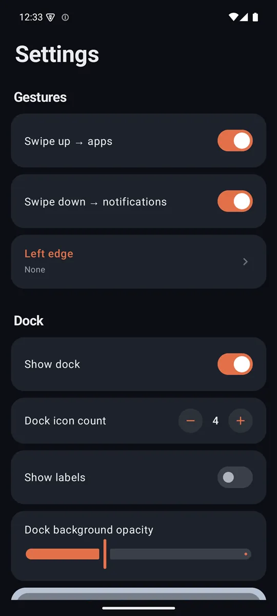 ARK-launcher settings